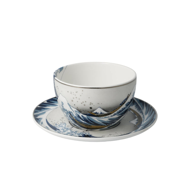 67012521 - Goebel Artis Orbis Katsushika Hokusai 'Die Welle - Tee - /Cappuccinotasse'