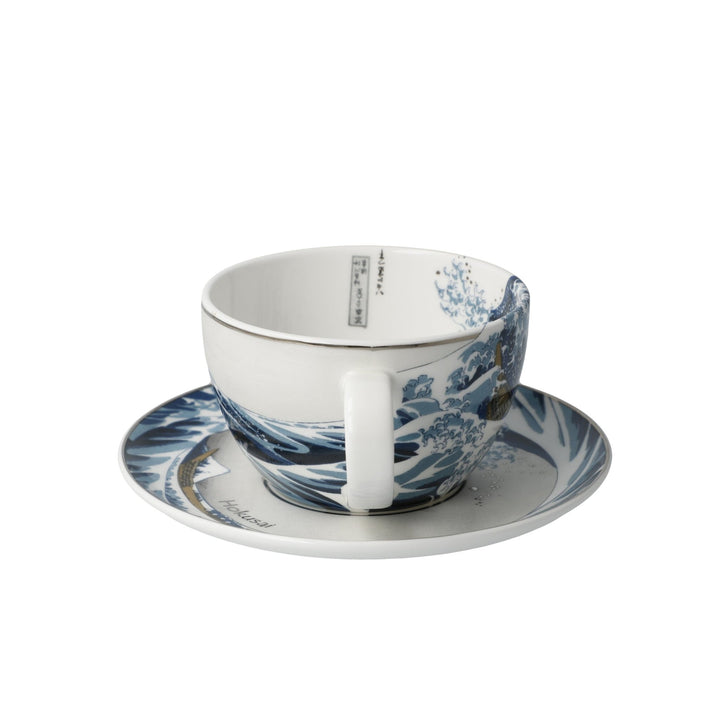 67012521 - Goebel Artis Orbis Katsushika Hokusai 'Die Welle - Tee - /Cappuccinotasse'
