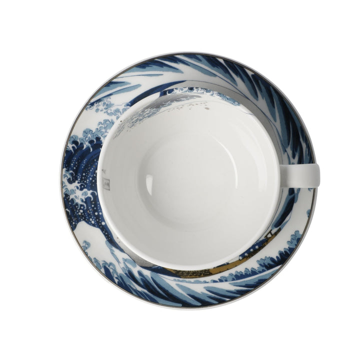 67012521 - Goebel Artis Orbis Katsushika Hokusai 'Die Welle - Tee - /Cappuccinotasse'