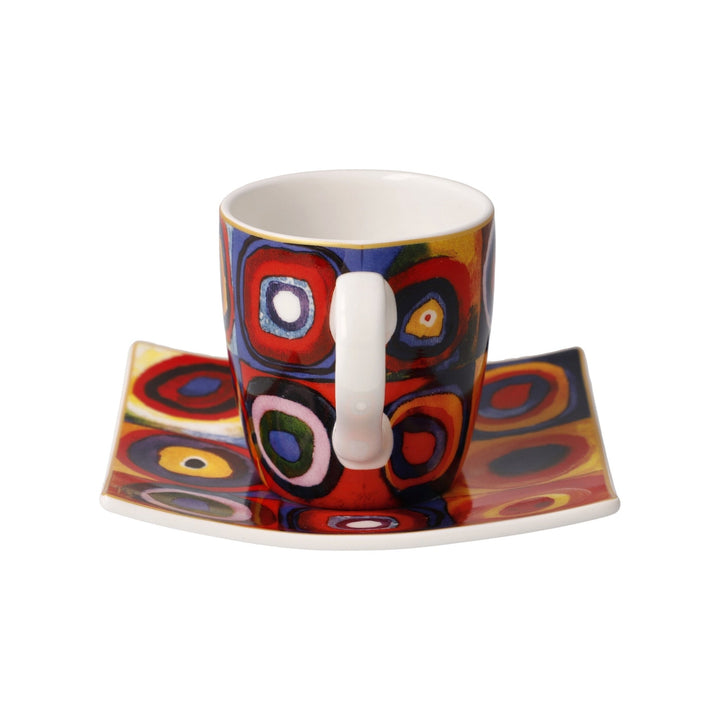 67062151 - Goebel Artis Orbis Wassily Kandinsky Espressotasse 'Quadrate 6,5' 2023