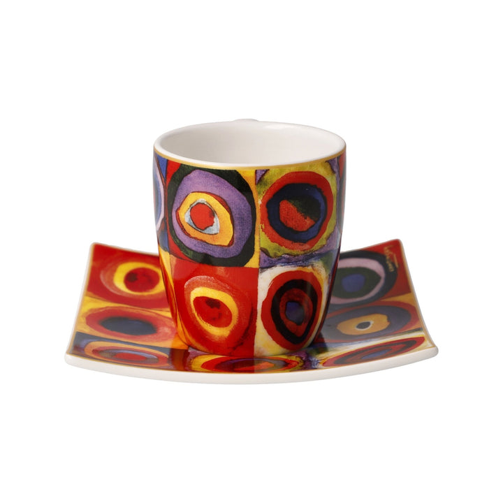67062151 - Goebel Artis Orbis Wassily Kandinsky Espressotasse 'Quadrate 6,5' 2023