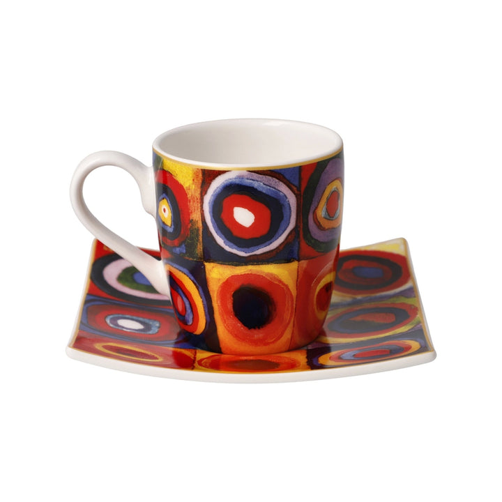 67062151 - Goebel Artis Orbis Wassily Kandinsky Espressotasse 'Quadrate 6,5' 2023