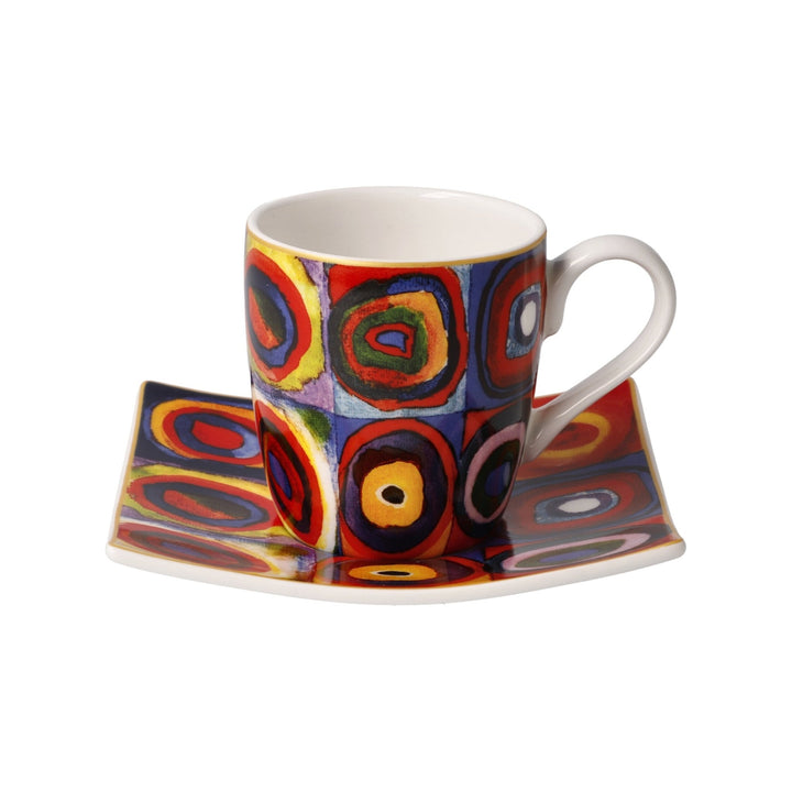 67062151 - Goebel Artis Orbis Wassily Kandinsky Espressotasse 'Quadrate 6,5' 2023