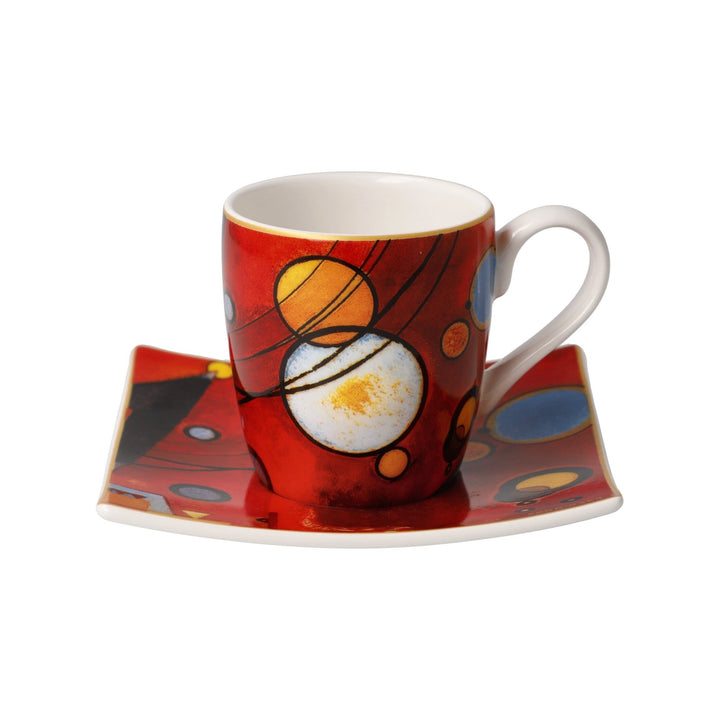 67062141 - Goebel Artis Orbis Wassily Kandinsky Espressotasse 'Schweres Rot 6,5' 2023