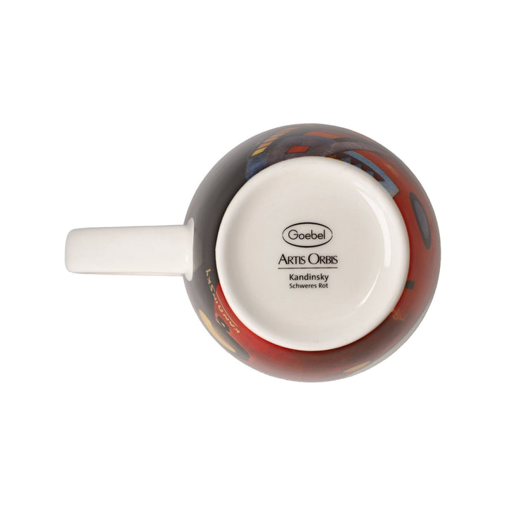 67062181 - Goebel Artis Orbis Wassily Kandinsky Künstlertasse 'Schweres Rot 11' 2023