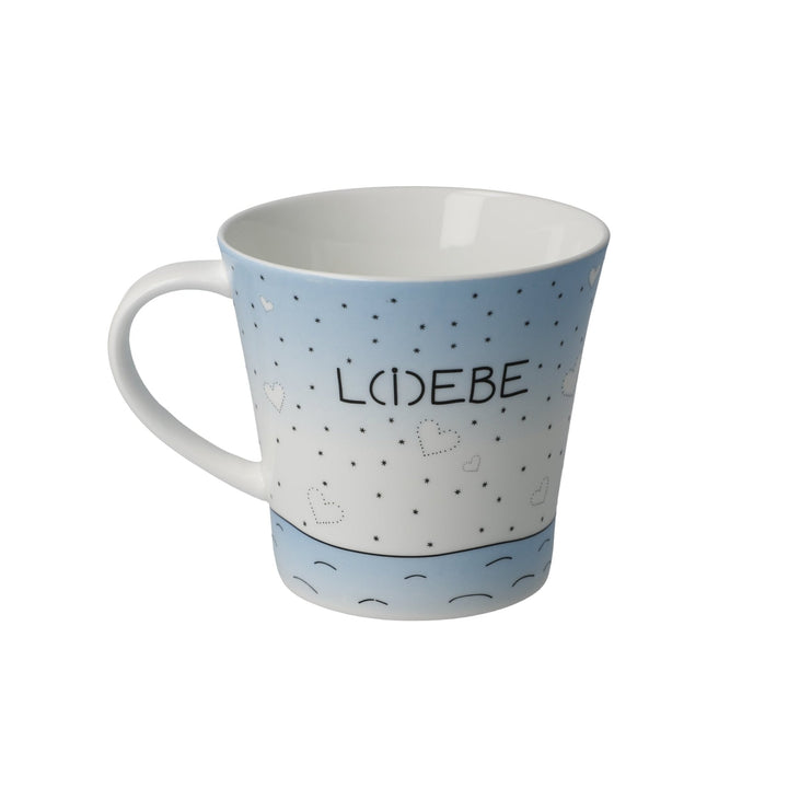 54101731 - Goebel Der kleine Yogi® Wohnaccessoires 'Coffee - /Tea Mug - L(I)EBE'