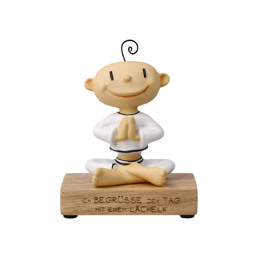 54102261 - Goebel Der kleine Yogi® 'Figur - Ich begrüße den Tag mit einem L.'