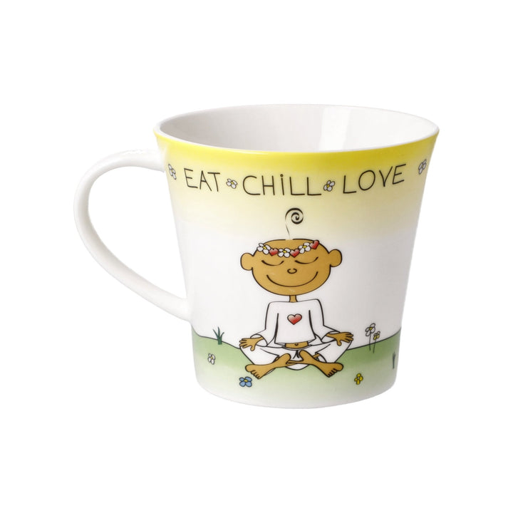 54103021 - Goebel Der kleine Yogi® Wohnaccessoires 'KY FB CTM Eat Chill Love' 2022