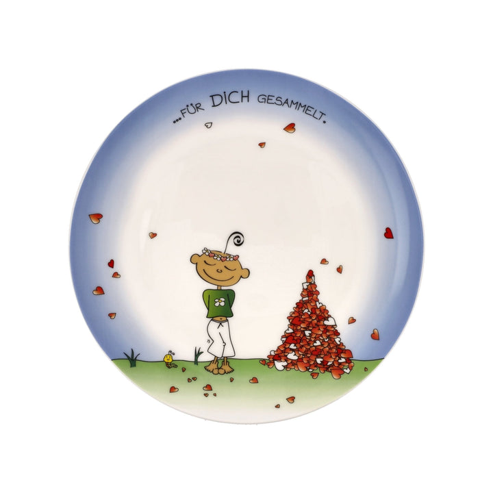 54103041 - Goebel Der kleine Yogi® Wohnaccessoires Teller 'Für Dich gesammelt 23' 2023