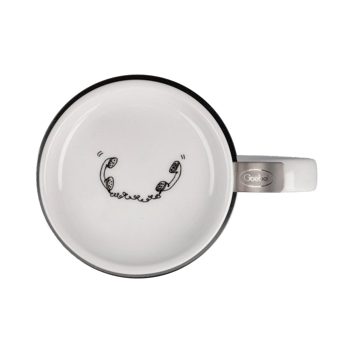 27001241 - Freundlieb - Ziemlich beste Freundinnen, Goebel, Teetasse mit Deckel und Sieb, Bunt