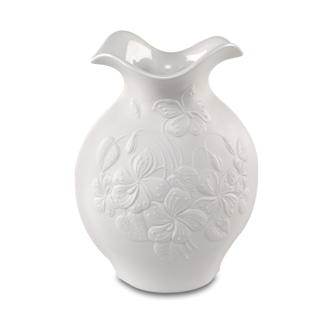 14002059 - Goebel Kaiser Porzellan Floralie, biskuit 'Vase 20 cm - Floralie'