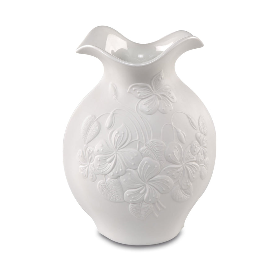 14002059 - Goebel Kaiser Porzellan Floralie, biskuit 'Vase 20 cm - Floralie'
