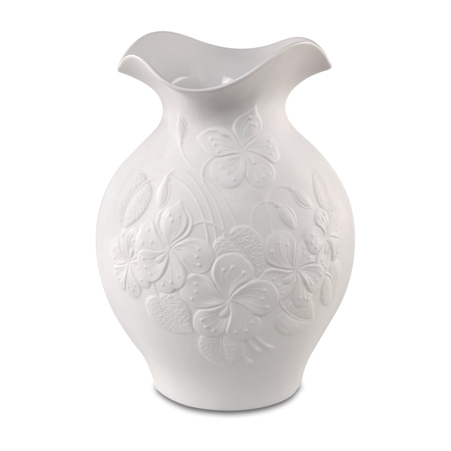 14002067 - Goebel Kaiser Porzellan Floralie, biskuit 'Vase 25 cm - Floralie'