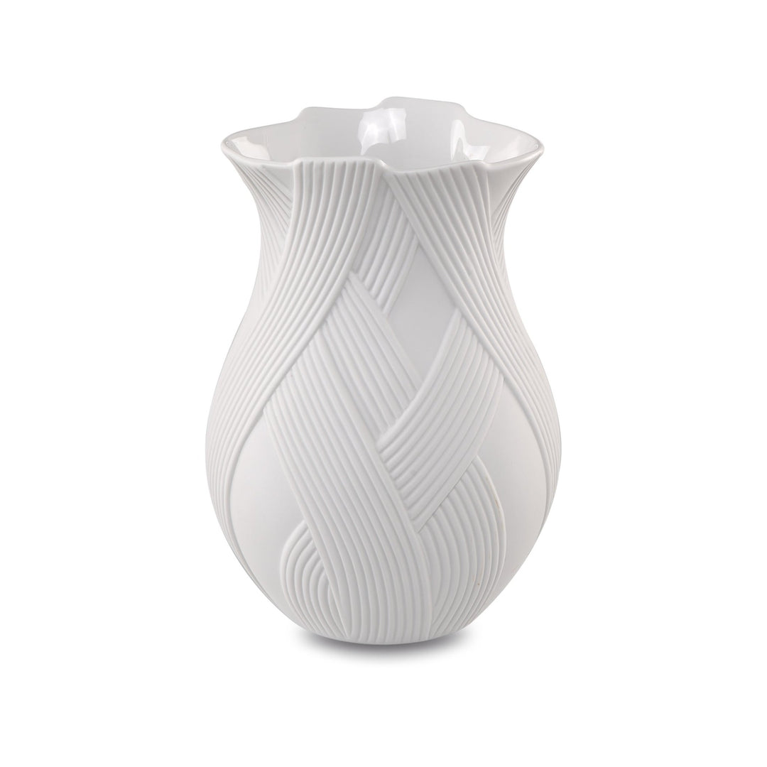 14000715 - Goebel Kaiser Porzellan Hacienda, biskuit 'Vase 15.5 cm - Hacienda'