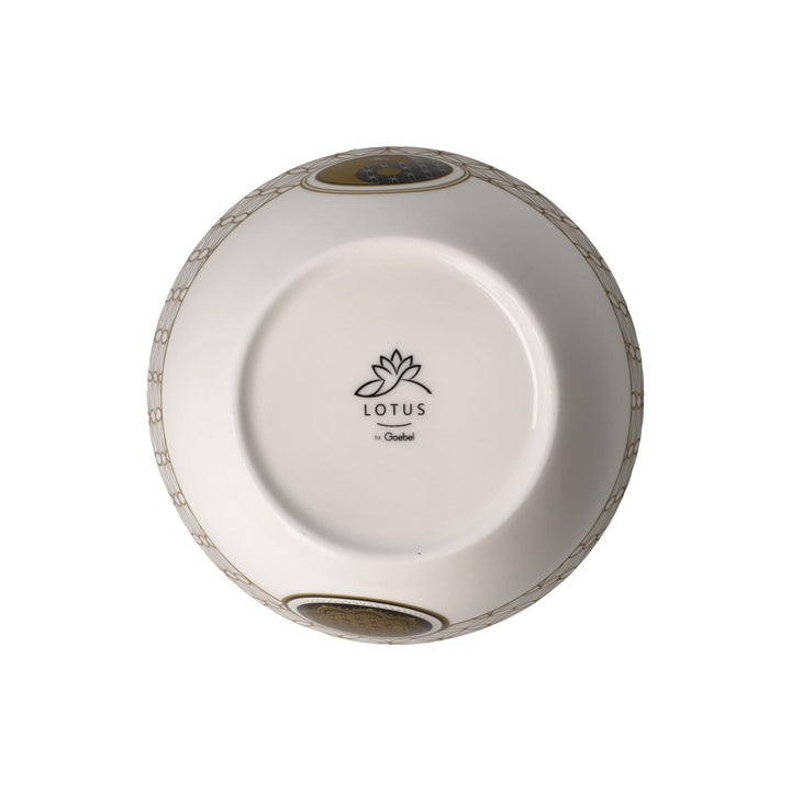 23500821 - Goebel Lotus Yin Yang Schale 'Blume des Lebens weiß' 2023