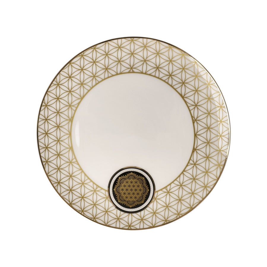 23500811 - Goebel Lotus Yin Yang Teller 'Blume des Lebens weiß' 2023