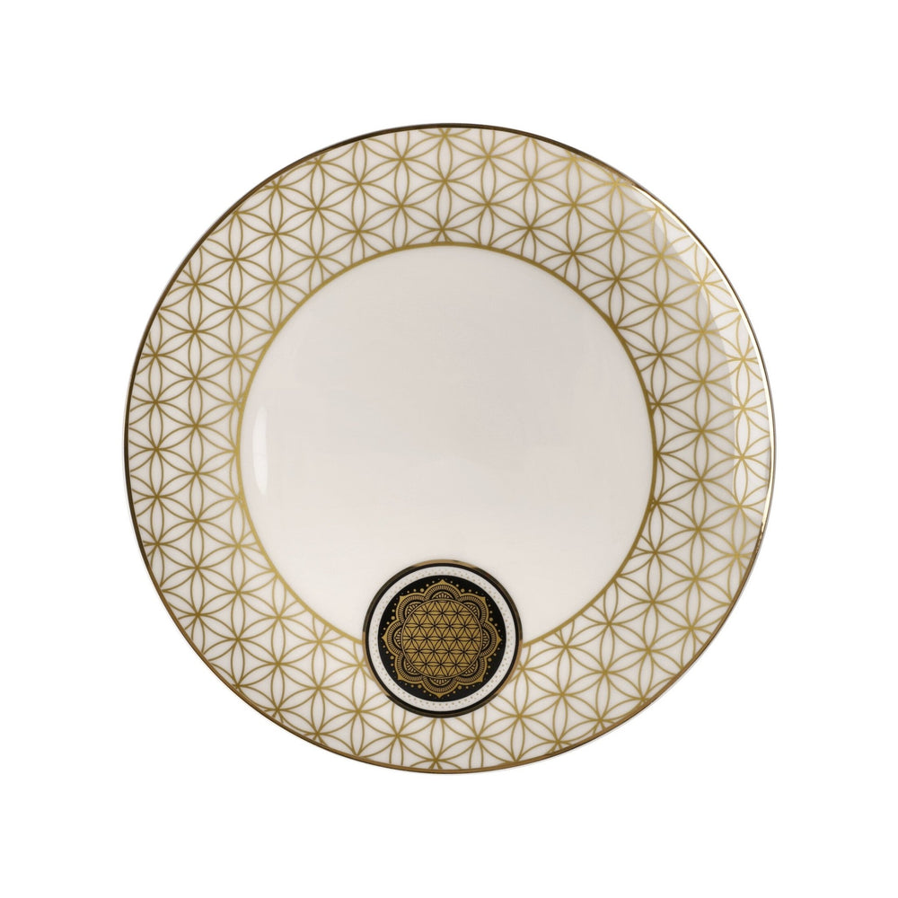 23500811 - Goebel Lotus Yin Yang Teller 'Blume des Lebens weiß' 2023