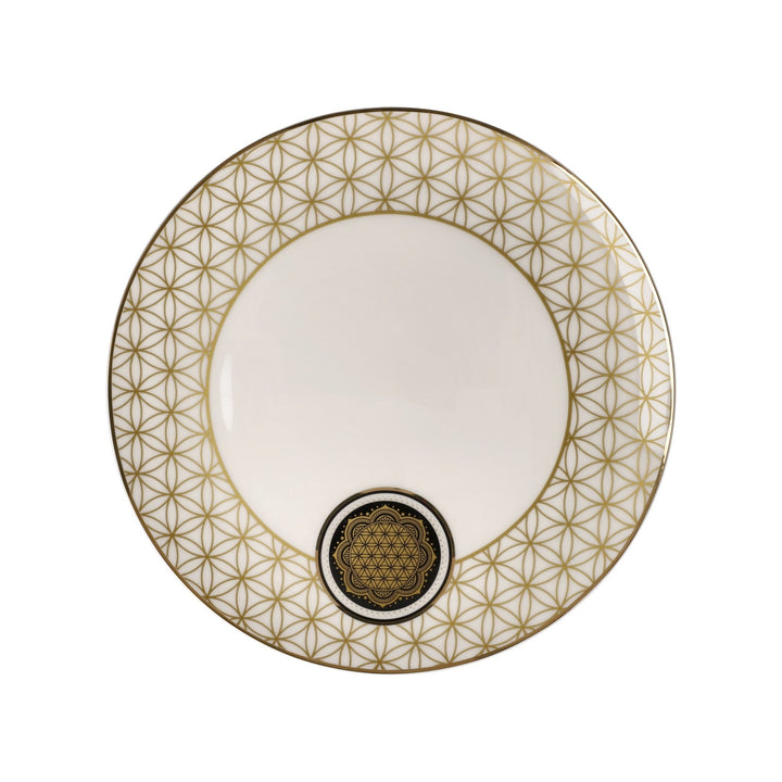 23500811 - Goebel Lotus Yin Yang Teller 'Blume des Lebens weiß' 2023