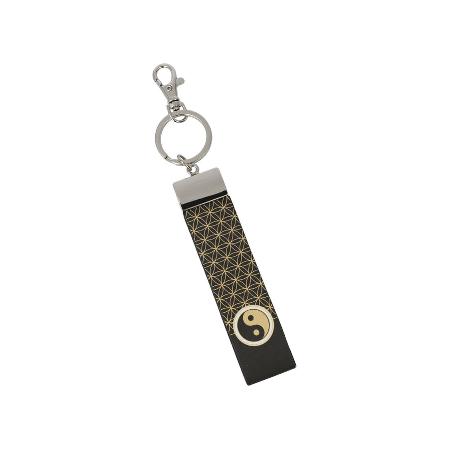 23500611 - Goebel Lotus Yin Yang 'Yin Yang Black - Schlüsselband'