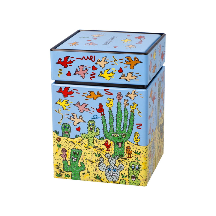 26103251 - Goebel Pop Art James Rizzi Teedose 'Desert Life' 2023