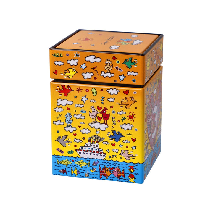 26103241 - Goebel Pop Art James Rizzi Teedose 'The Romance of the Sea' 2023