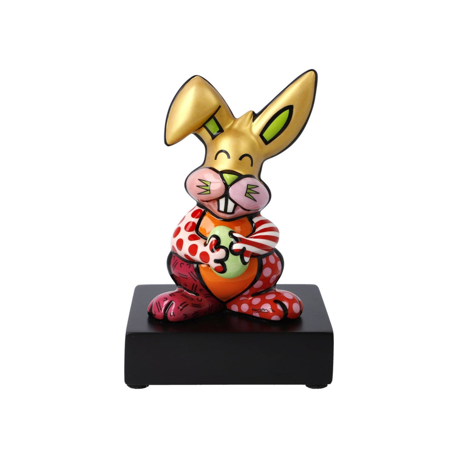 66452781 - Goebel Pop Art Romero Britto 'RB P Orange Rabbit 14'