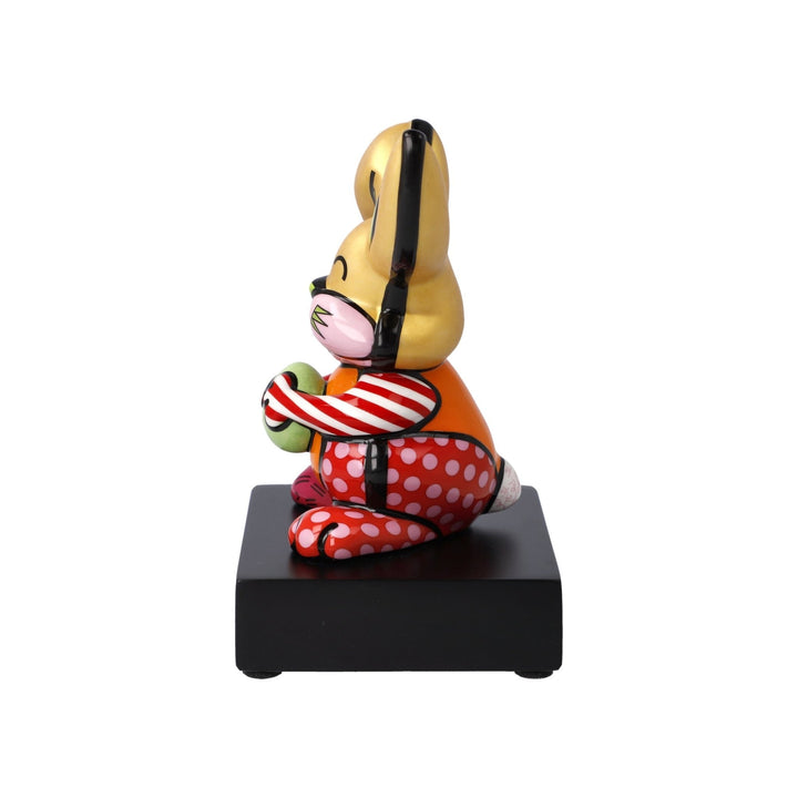66452781 - Goebel Pop Art Romero Britto 'RB P Orange Rabbit 14'