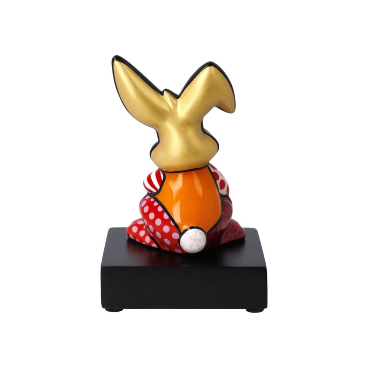 66452781 - Goebel Pop Art Romero Britto 'RB P Orange Rabbit 14'
