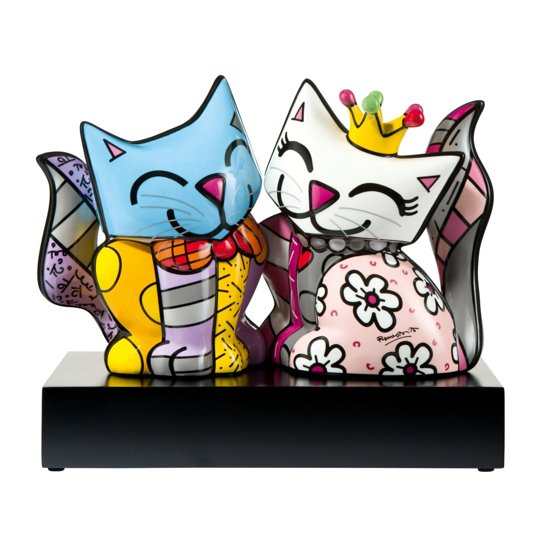66451721 - Goebel Pop Art Romero Britto 'Soul Mates - Figur'