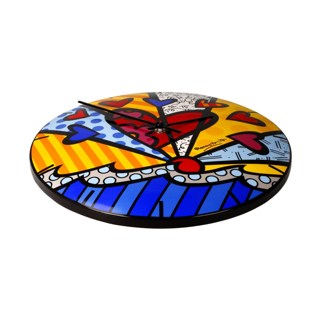 66453211 - Goebel Pop Art Romero Britto Wanduhr 'A new Day' 2023