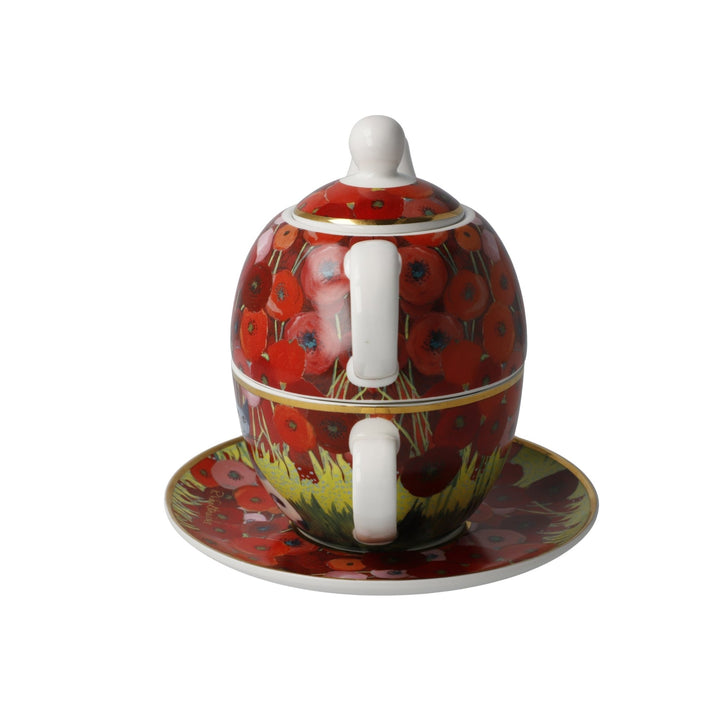 66860561 - Goebel Rosina Wachtmeister Colours of Paradise 'Innamorati tra i papaveri - Tea for One'
