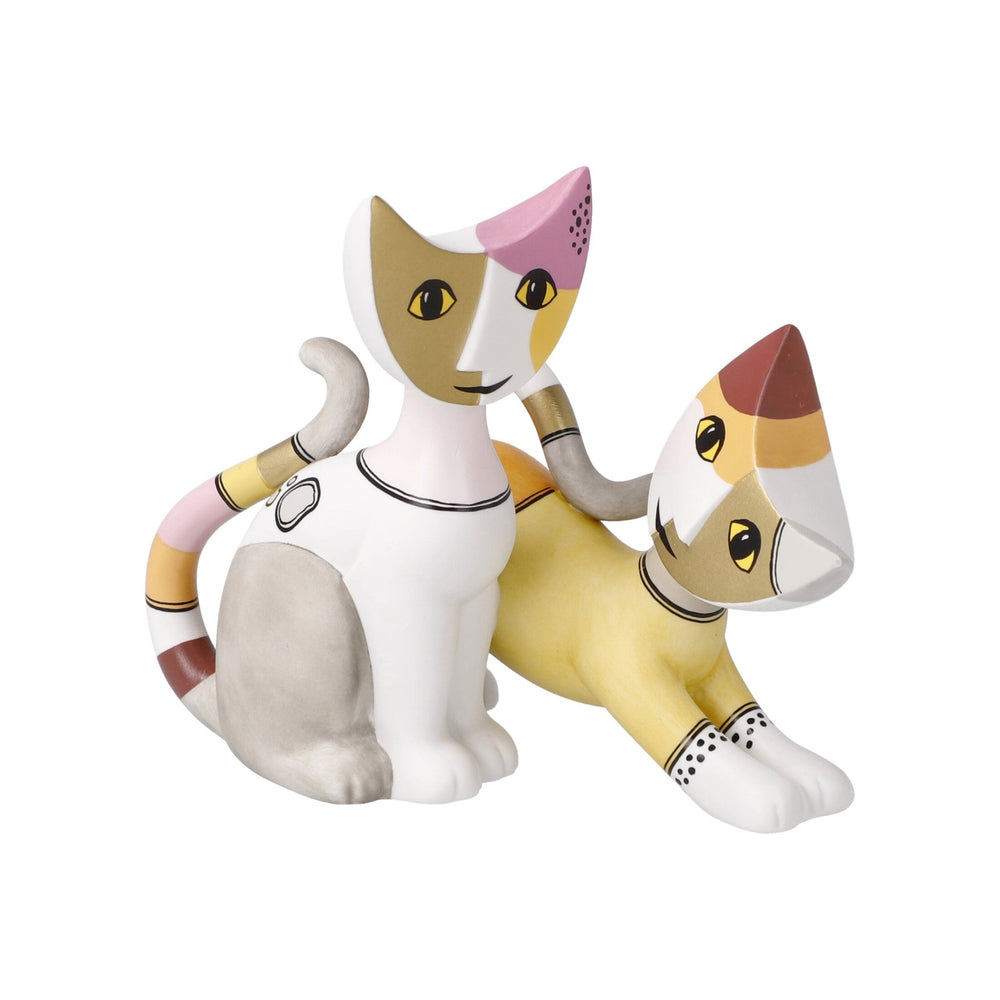 31343061 - Goebel Rosina Wachtmeister Katzenwelt 'Katzen Sara e Sereno' 2022