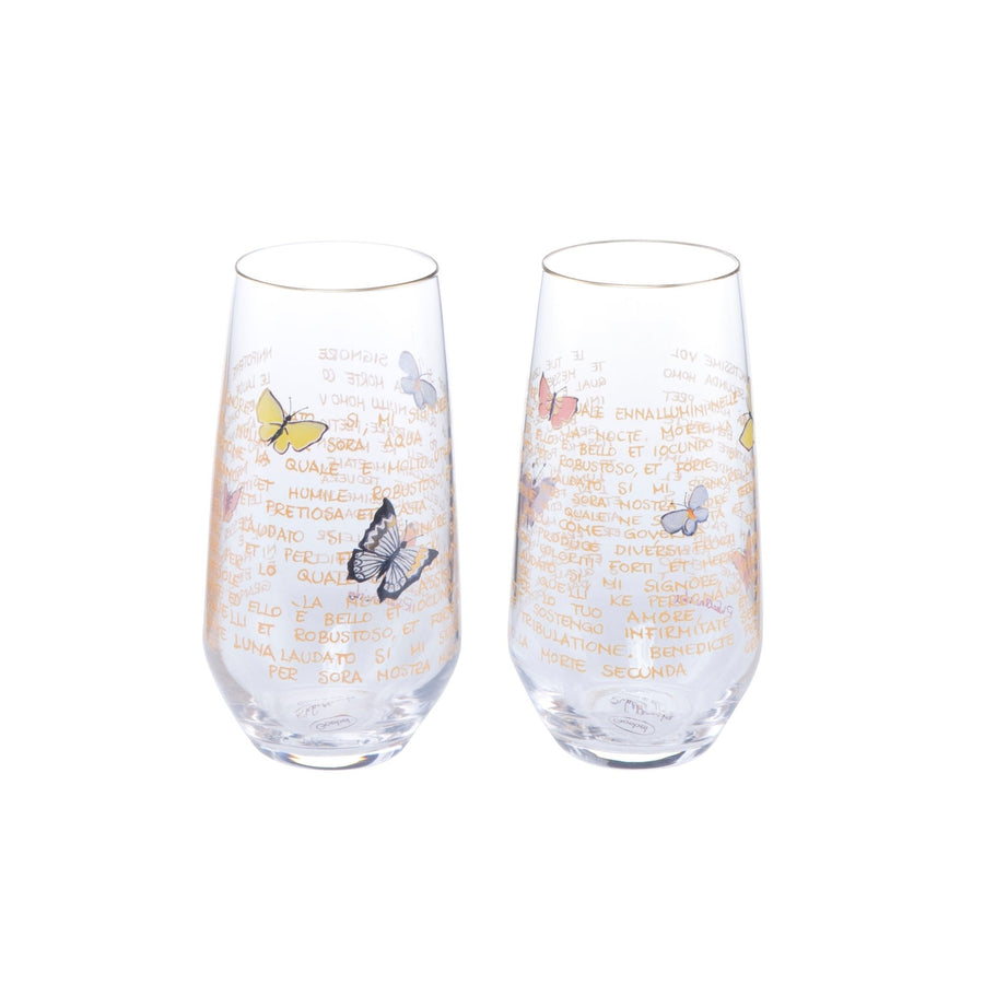 66926931 - Goebel Rosina Wachtmeister Wohnaccessoires 'Giorni di sole - Gläser. Set 2 Stück' !