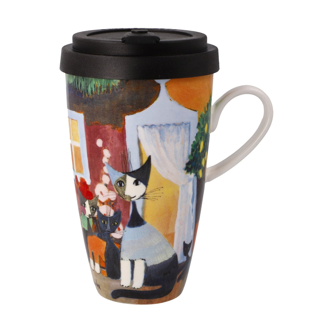 66861241 - Goebel Rosina Wachtmeister Wohnaccessoires Künstlertasse mit Deckel 'Una bellissima giornata' 2023