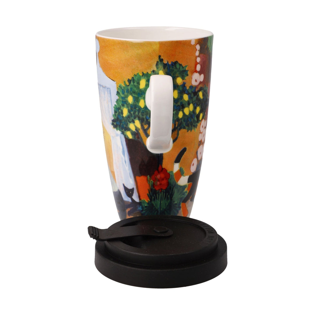 66861241 - Goebel Rosina Wachtmeister Wohnaccessoires Künstlertasse mit Deckel 'Una bellissima giornata' 2023