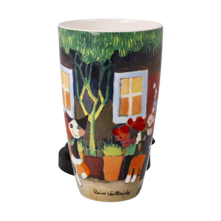 66861241 - Goebel Rosina Wachtmeister Wohnaccessoires Künstlertasse mit Deckel 'Una bellissima giornata' 2023