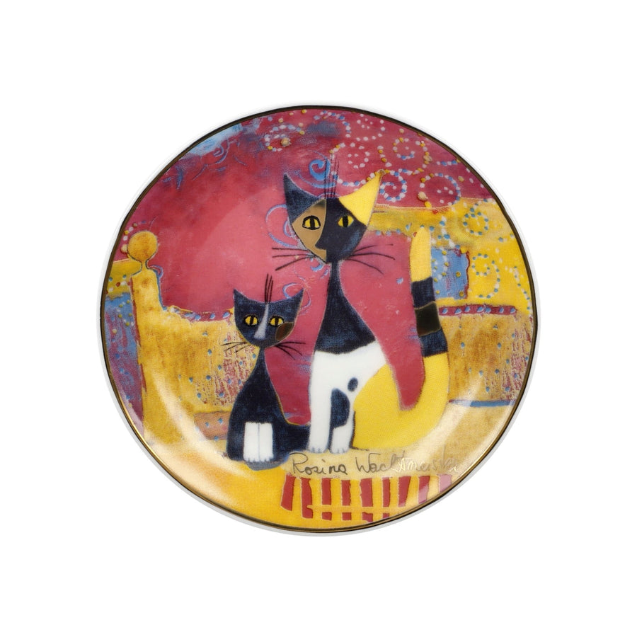 66860961 - Goebel Rosina Wachtmeister Wohnaccessoires 'RW FB MT I gatti festeggiano'
