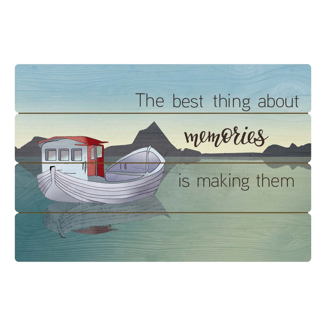 23101081 - Goebel Scandic Home Wohnaccessoires 'Fishing Boat - Bild'