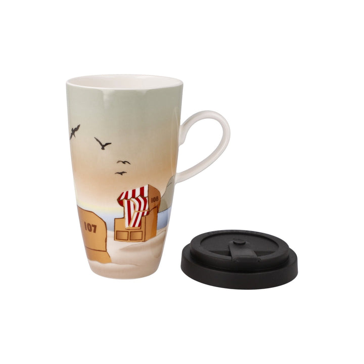 Goebel Scandic Home Wohnaccessoires Künstlertasse mit Deckel 'Sunset Mood' 2023-23102171