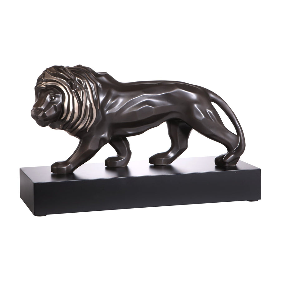 Goebel Studio 8 LArt dObjets 'ST8 P Lion anthracite-platine' 2022-30800151