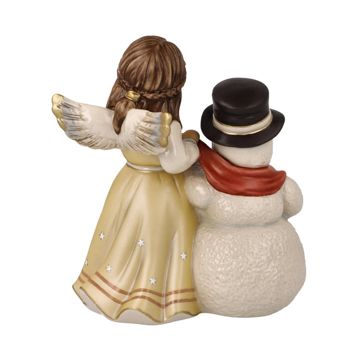 41675071 - Goebel Weihnachten Himmelsboten Engel 'Kuschelige Winternacht champagner' 2023