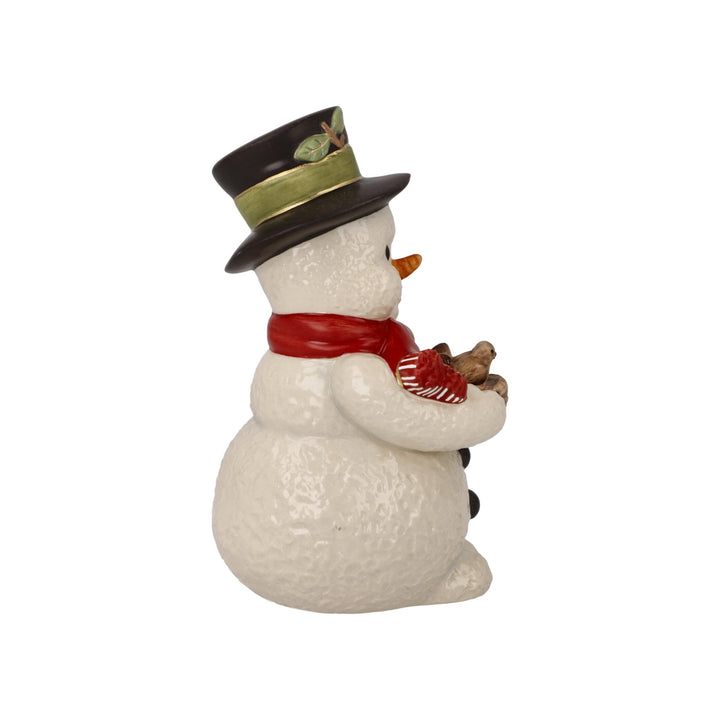 Goebel Weihnachten Schneemänner Figur 'Zwitscherndes Vogelpaar' 2023-66704401