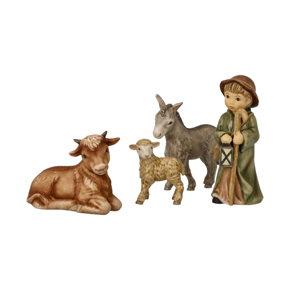 41661151 - Goebel Weihnachtskrippe 'Krippe Figuren Krippentiere und Hirte' 2022