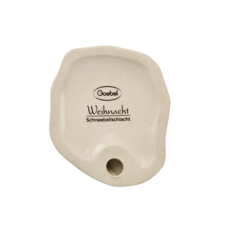 66704511 - Goebel Weihnachtsmann Schneeballschlacht 2024