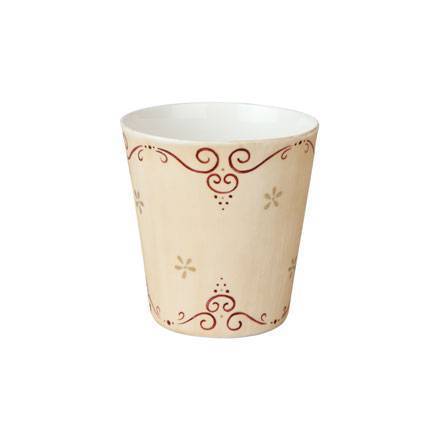 Goebel XM Schneerose - Windlicht, creme mit Teelicht-66-871-04-7