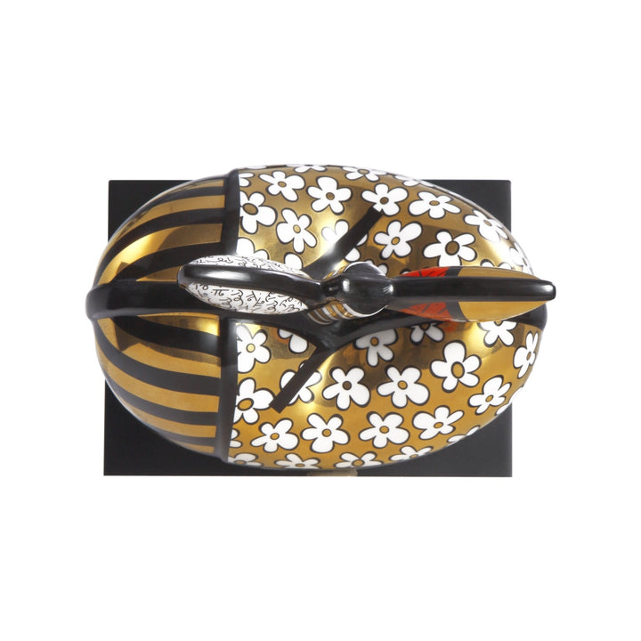 66453301 - Romero Britto - Golden Big Apple, Goebel, Figur, 2024