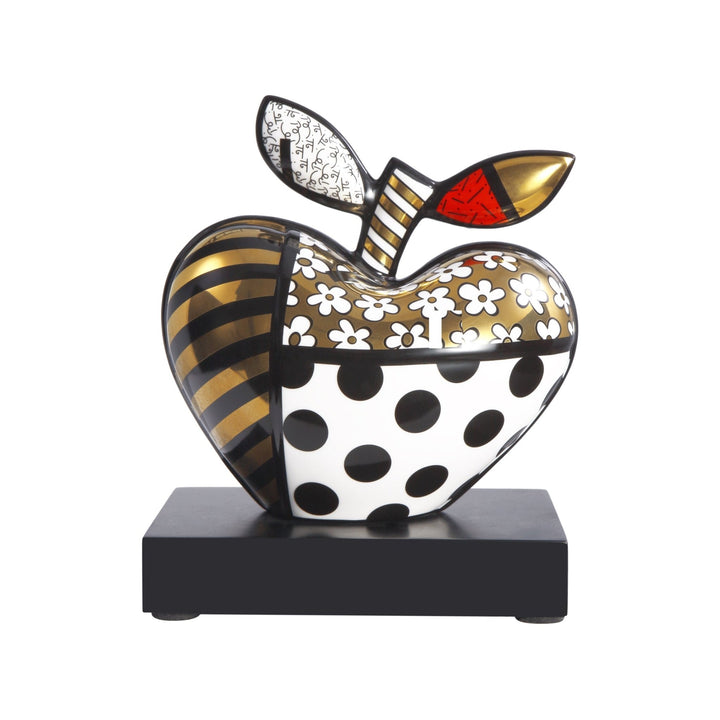 66453301 - Romero Britto - Golden Big Apple, Goebel, Figur, 2024