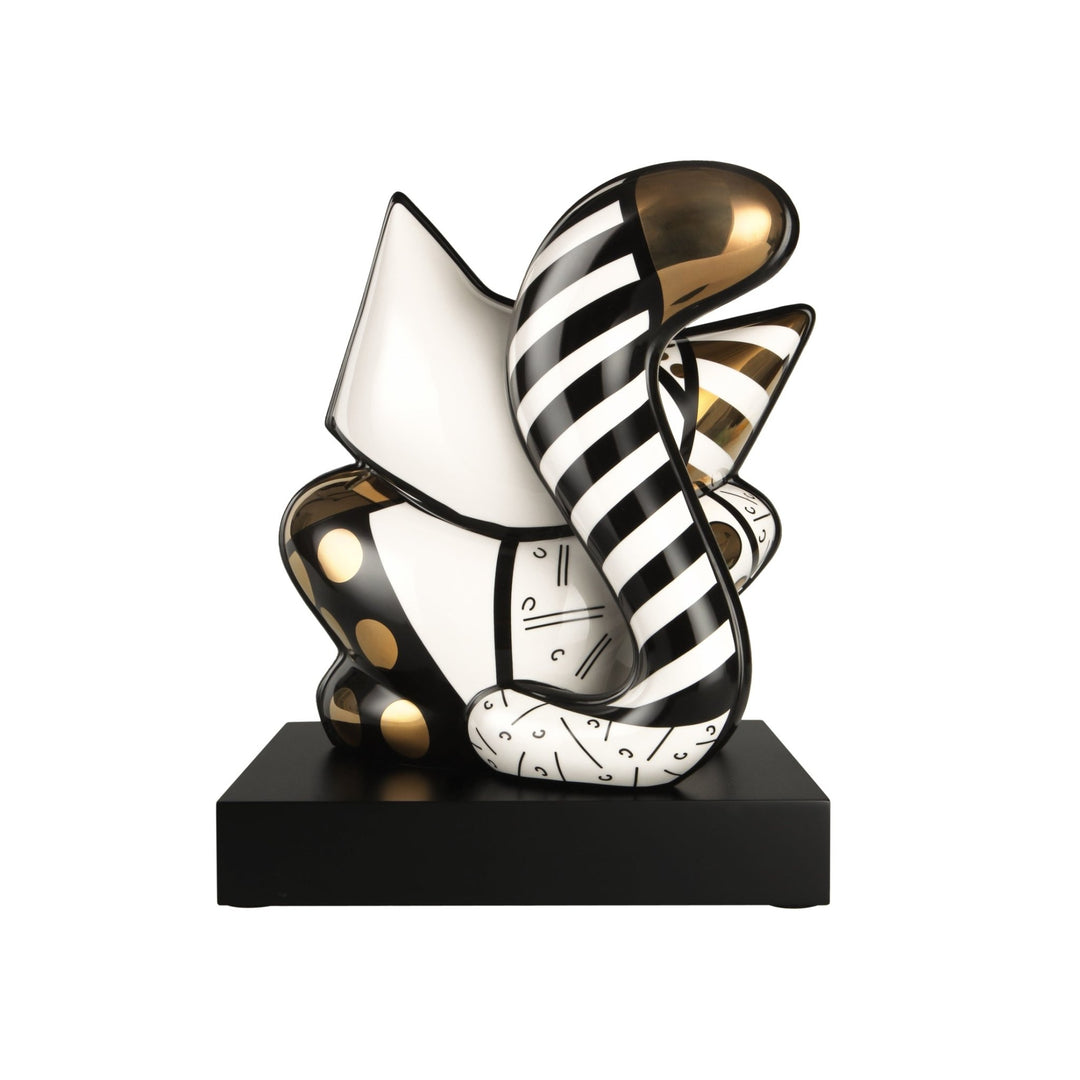 66453281 - Romero Britto - Golden Cat, Goebel, Figur, 2024