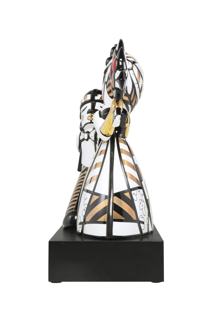 66453271 - Romero Britto - Golden Follow Me, Goebel, Figur, 2024