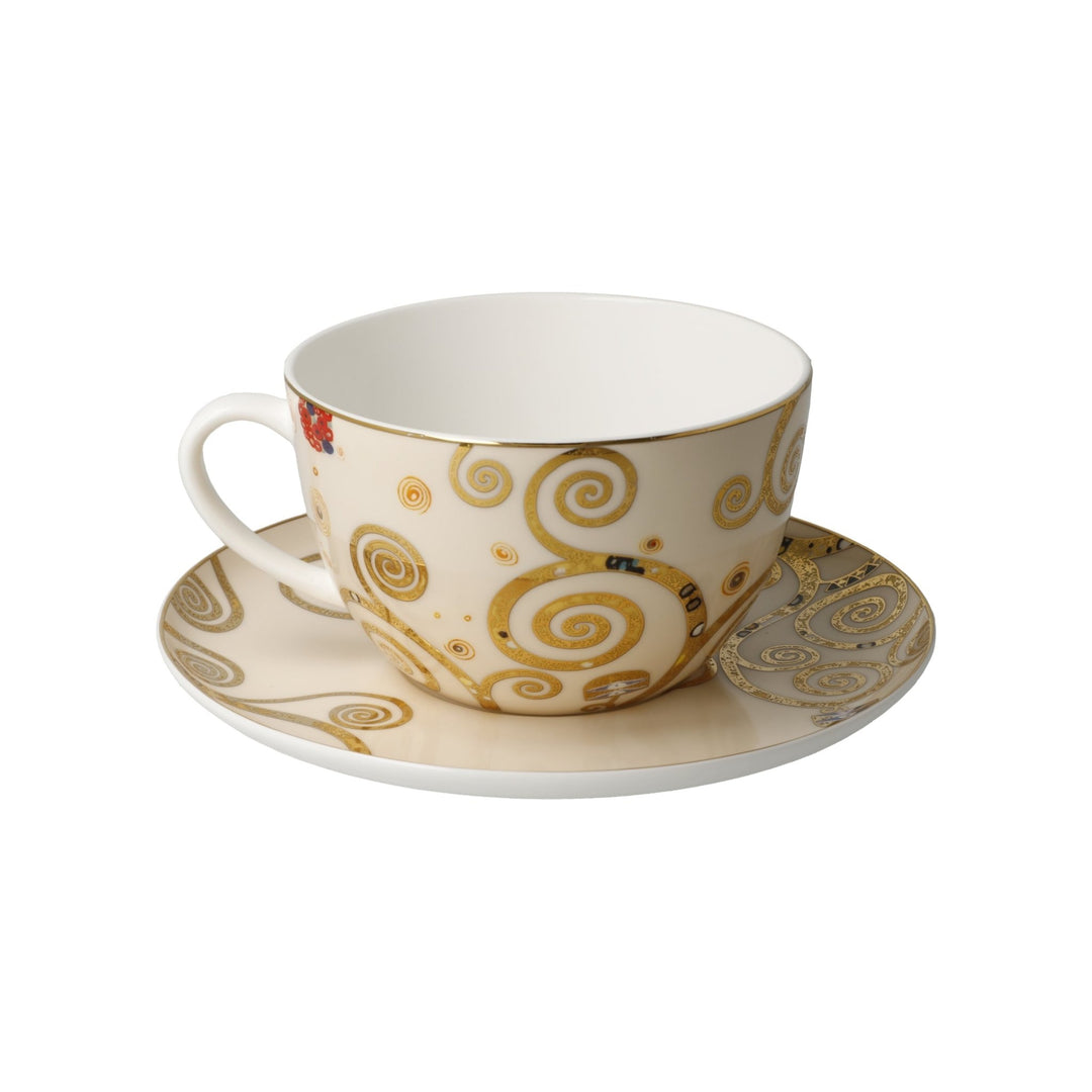 67062991 - Gustav Klimt - Der Kuss, Goebel, Milchkaffeetasse, 2024